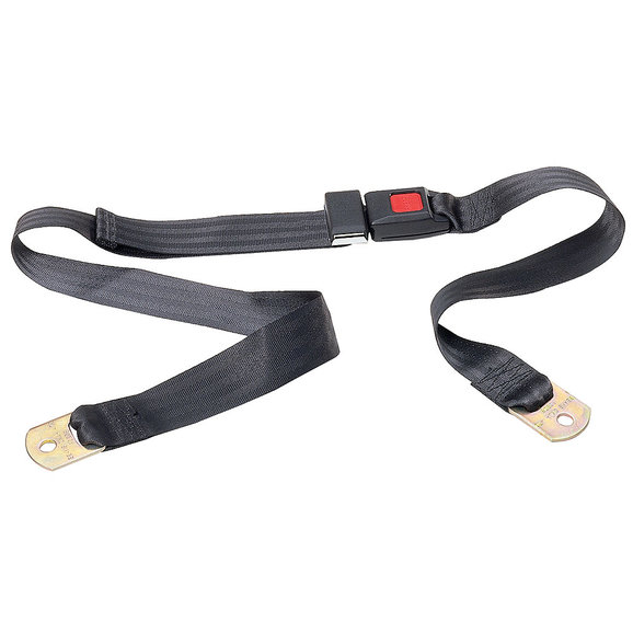 Seatbelt Solutions 2 Point Non-Retractable Lap Belt Seatbelt Solutions 2 Point Non-Retractable Lap Belt with Push-Button Buckle
