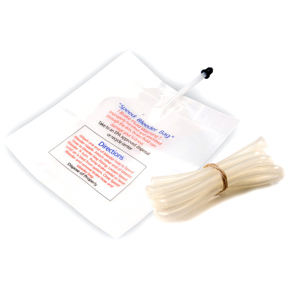 Speed Bleeder Fluid Capture Bag Speed Bleeder Bleeder Bag Fluid Capture Bag