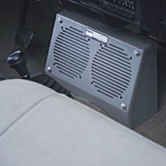 Tuffy 065-01 Dual Speaker Security Box for 76-95 Jeep CJ & Wrangler YJ  without Air Conditioning | Quadratec