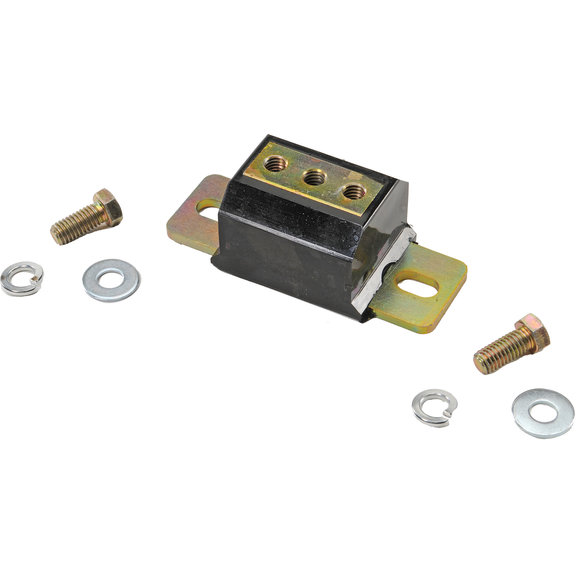 Daystar Transmission Mount Kit Daystar KG01008BK Transmission Mount Kit for 66-95 Jeep CJ & Wrangler YJ