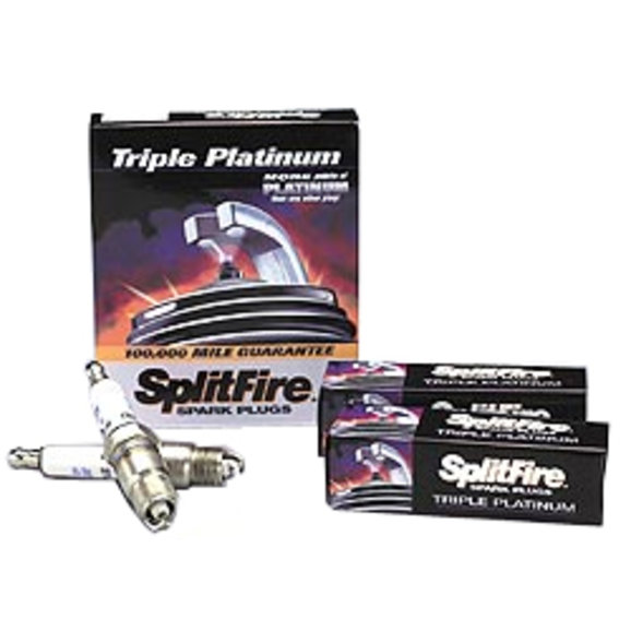 Splitfire triple platinum spark plug for 99-02 Jeep Wrangler TJ with  4  CYL | Quadratec