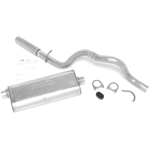 Tenneco Automotive 19374 Ultra Flo CatBack Exhaust with Single Exit in