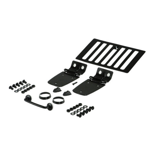 OMIX OE Hood Set in Black OMIX 11201.02 OE Hood Set in Black for 98-06 Jeep Wrangler TJ