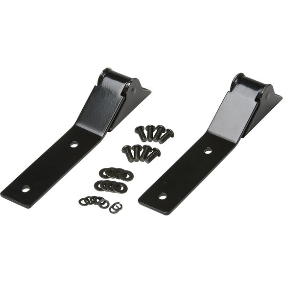 Kentrol Stainless Steel Tailgate Hinges Kentrol  Stainless Steel Tailgate Hinges for 87-95 Jeep Wrangler YJ