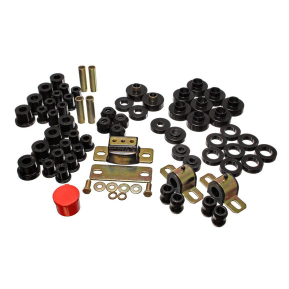 Energy Suspension Complete Suspension Bushing Kit Energy Suspension Complete Suspension Bushing Kit for 76-79 Jeep CJ5 and CJ7