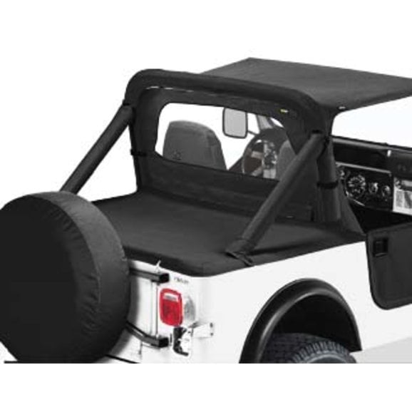 Bestop Duster Deck Covers for 80-91 Jeep CJ7 & Wrangler YJ with Hardtop |  Quadratec