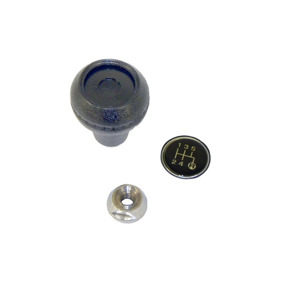 Crown Automotive 5 Speed Transmission Shift Knob & Insert Crown Automotive 5 Speed Transmission Shift Knob & Insert for 82-86 CJ Series & 87-95 Jeep Wrangler YJ