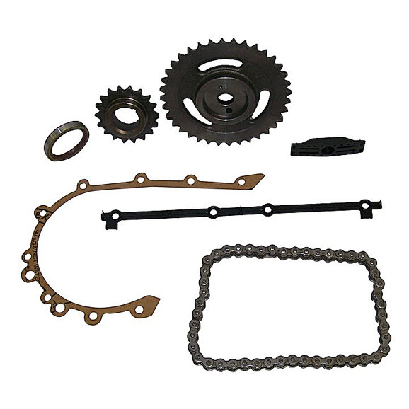 Crown Automotive Timing Chain Kit  Crown Automotive 33002977K Timing Chain Kit  for 91-93 Jeep Wrangler YJ; 87-93 Cherokee XJ & Comanche MJ and 1993 Grand Cherokee ZJ with 4.0L Engine