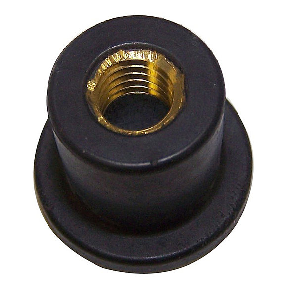 Crown Automotive Radiator Brace Nut Crown Automotive 34201493 Radiator Brace Nut for 84-96 Jeep Cherokee XJ and Comanche MJ with 2.5L, 2.8L or 2.1L Engine