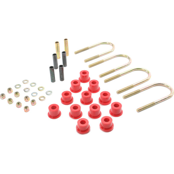 Rancho U Bolt Kit Rancho RS741 U Bolt Kit for 84-01 Jeep Cherokee XJ with Dana 35 Rear Axle