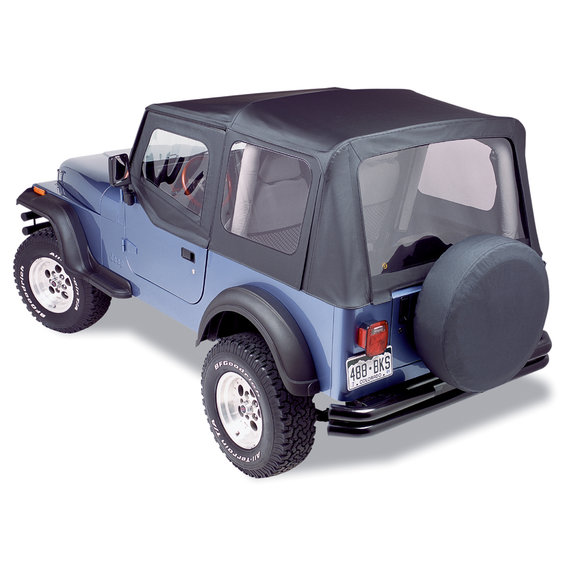 Bestop Sailcloth Replace-a-top Soft Top with Half Door Skins Bestop Sailcloth Replace-a-top Soft Top with Half Door Skins for 88-95 Jeep Wrangler YJ