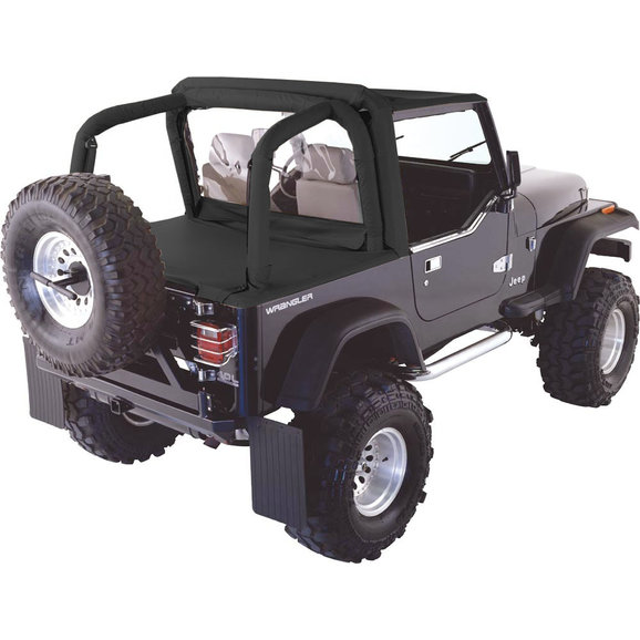 Rampage Products Cab Top with Tonneau Cover Rampage Products Cab Top with Tonneau Cover for 87-91 Jeep Wrangler YJ
