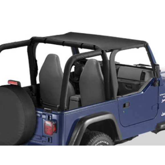 Bestop Header Bikini Top for 97-02 Jeep Wrangler TJ | Quadratec Bestop Header Bikini Top for 97-02 Jeep Wrangler TJ | Quadratec