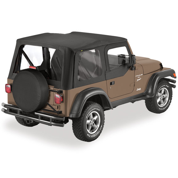 Bestop Replace-a-top Soft Top with Upper Door Skins Bestop  Replace-a-top Soft Top with Upper Door Skins for 97-06 Jeep Wrangler TJ