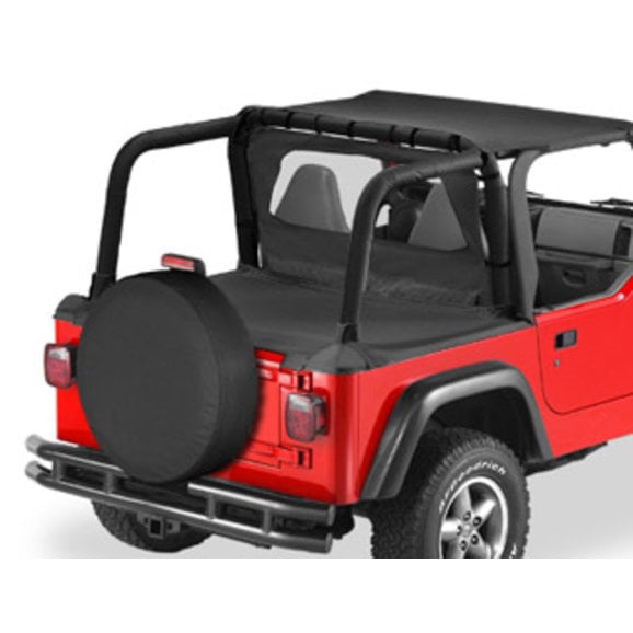 Bestop Duster Deck Covers for 97-02 Jeep Wrangler TJ with Factory Soft Top  | Quadratec