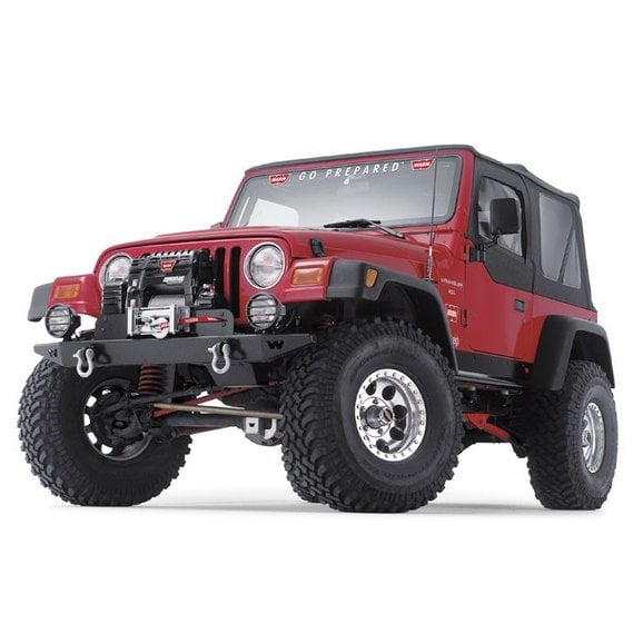 WARN 61853 Rock Crawler Front Bumper for 97-06 Jeep Wrangler TJ & Unlimited  | Quadratec