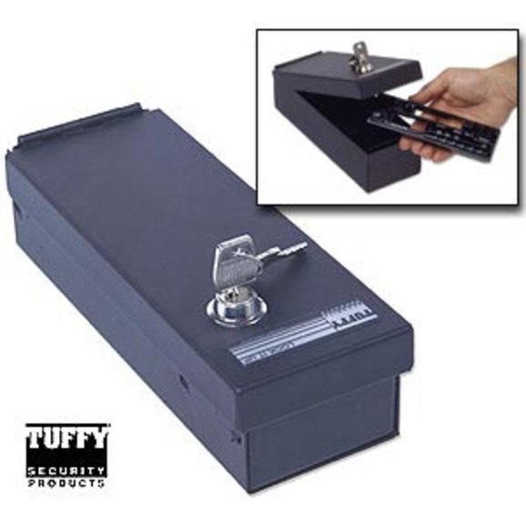 Tuffy Mini Security Lock Box in Black Quadratec