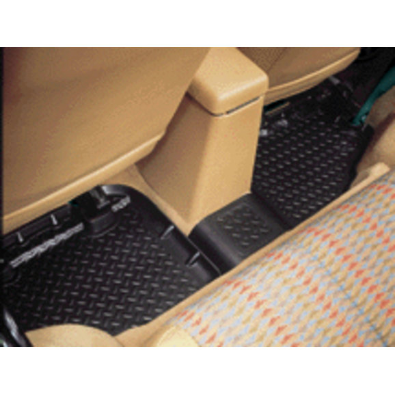 Husky Liners Rear Floor Liners for 97-06 Jeep Wrangler TJ & Unlimited |  Quadratec