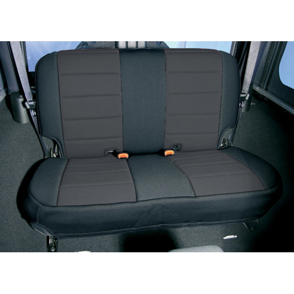 Rugged Ridge Neoprene Custom Fit Rear Seat Cover For 97 02 Jeep Neoprene Custom Fit Rear Seat Cover