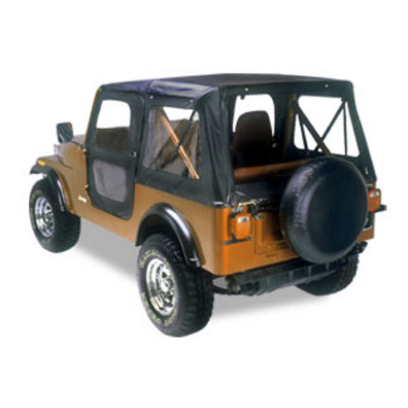 Bestop Replace-a-top Soft Top Bestop 5111801 Replace-a-top Soft Top for 76-86 Jeep CJ-7