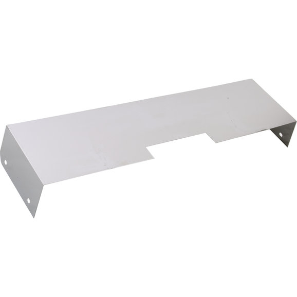 Crown Automotive Stainless Steel Front Frame Cover Crown Automotive RT34030 Stainless Steel Front Frame Cover for 76-86 Jeep CJ-5, CJ-7 & CJ-8 Scrambler