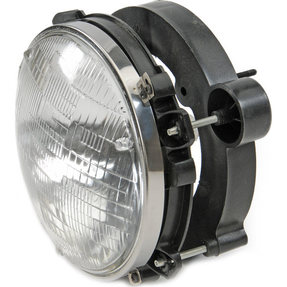 Crown Automotive Drivers Side Headlamp Assembly Crown Automotive 55055033AE Drivers Side Headlamp Assembly for 97-06 Jeep Wrangler TJ & Unlimited