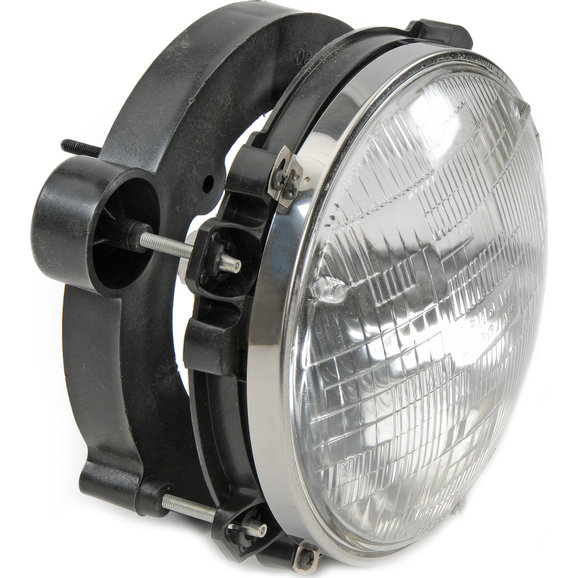 Crown Automotive Passenger Side Headlamp Assembly Crown Automotive 55055032AE Passenger Side Headlamp Assembly for 97-06 Jeep Wrangler TJ & Unlimited