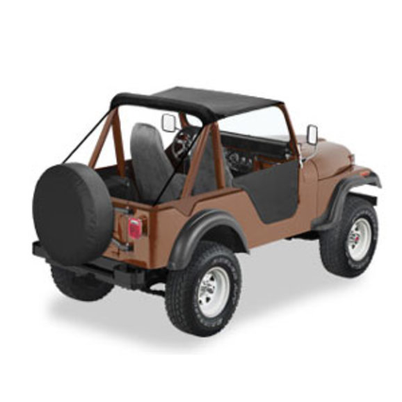 Bestop 52505-01 Traditional Bikini Tops for 55-75 Jeep CJ-5