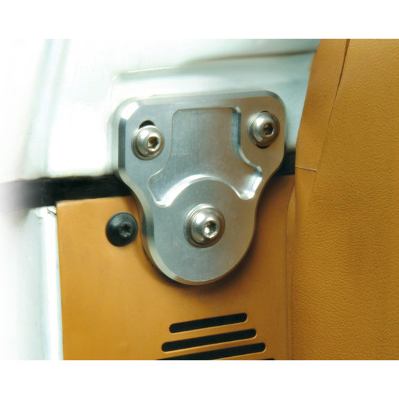 New Century Manufacturing New Century Interior Windshield Brackets New Century Manufacturing NCM-305-S New Century Interior Windshield Brackets for 76-95 Jeep CJ-5, CJ-7, CJ-8 & Wrangler YJ