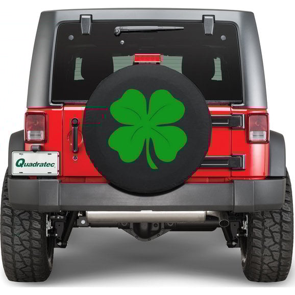 Quadratec 4 Leaf Clover Tire Cover Quadratec 4 Leaf Clover Tire Cover