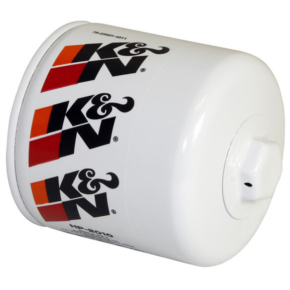 K&N Premium Wrench Off Oil Filter K&N HP-2010 Premium Wrench Off Oil Filter for 08-14 Jeep Grand Cherokee WK, WK2 & Commander XK with 4.7, 5.7, 6.1L or 6.4L