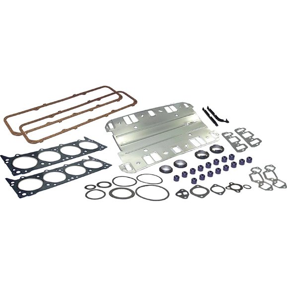 Crown Automotive Upper Valve Grind Gasket Set Crown Automotive J8128191 Upper Valve Grind Gasket Set for 72-81 Jeep Vehicles with 5.0L 304c.i. 8 Cylinder Engine