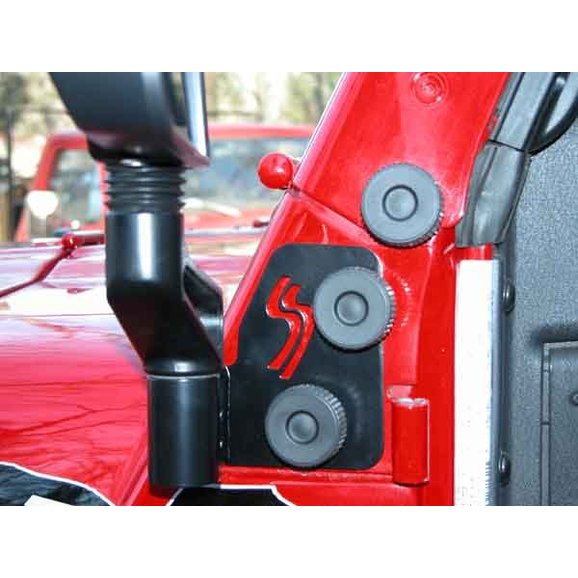 Skid Row Offroad JP0012 Offroad Driver Side Mirror Relocation Bracket