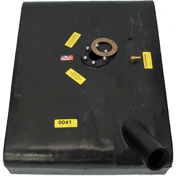 MTS Polyethylene 11 Gallon Underseat Fuel Tank MTS 0041 Polyethylene 11 Gallon Underseat Fuel Tank for 55-72 Jeep CJ-5 & CJ-6