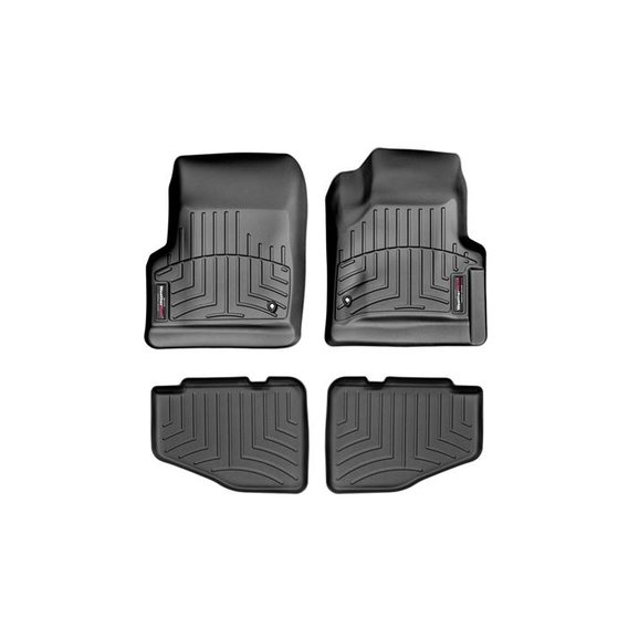 WeatherTech DigitalFit Front & Rear Floor Liner WeatherTech DigitalFit Front & Rear Floor Liner for 97-06 Jeep Wrangler TJ & Unlimited