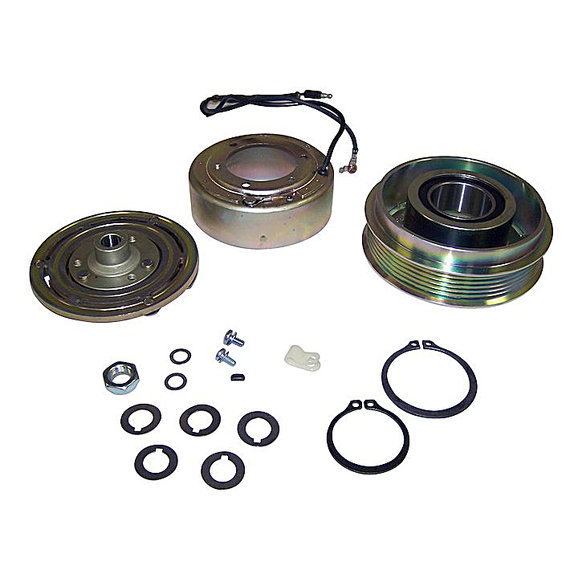 Crown Automotive Compressor Clutch Kit Crown Automotive 4778022 Compressor Clutch Kit for 87-90 Jeep Wrangler YJ with 2.5L Engine and 87-90 Cherokee XJ & Comanche MJ with 2.5L or 4.0L Engine