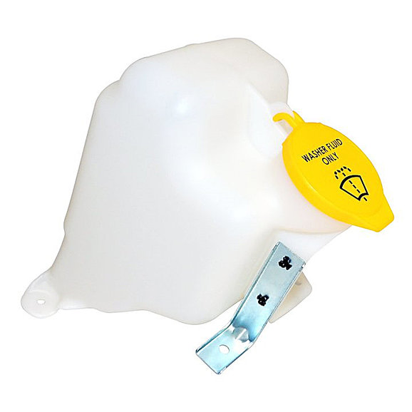 Crown Automotive Windshield Washer Reservoir  Crown Automotive 4874393 Windshield Washer Reservoir  for 97-02 Jeep Wrangler TJ with Dual Pumps