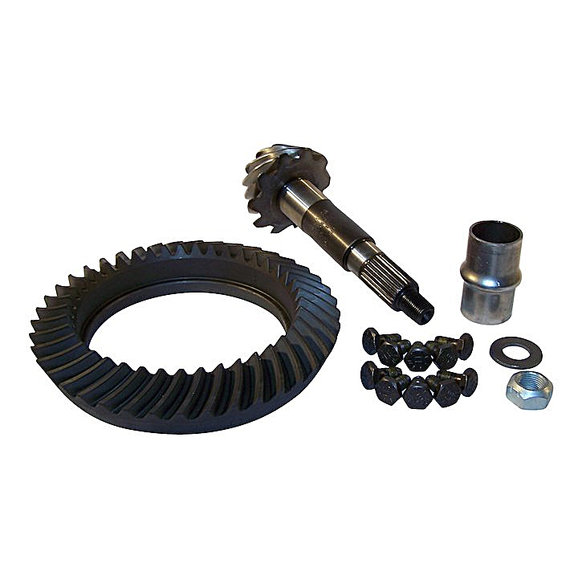 Crown Automotive 4.10 Ratio Ring and Pinion Kit Crown Automotive 4882844 4.10 Ratio Ring and Pinion Kit for 97-03 Jeep Wrangler TJ with Standard Differential Dana 44 Rear Axle