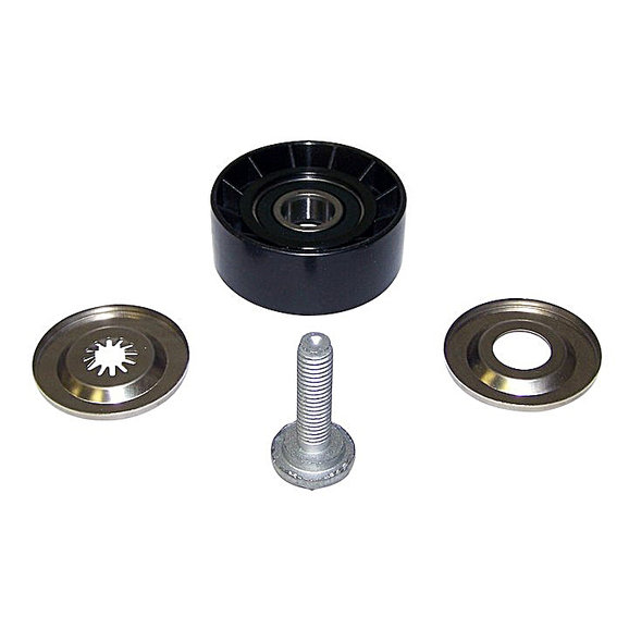Crown Automotive Upper Idler Pulley Crown Automotive 4891797AA Upper Idler Pulley for 07-17 Jeep Compass and Patriot with 2.0L or 2.4L Engine