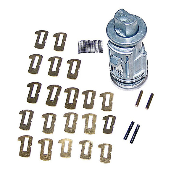 Crown Automotive 5003843AB Ignition Cylinder Repair Kit for 9706 Jeep Wrangler TJ; 9701