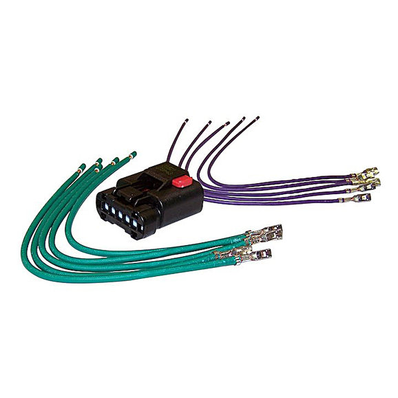 Crown Automotive Blower Motor Resistor Repair Harness Crown Automotive 5017124AC Blower Motor Resistor Repair Harness for 06-10 Jeep Commander XK