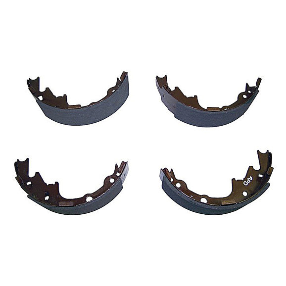 Crown Automotive Rear Brake Shoe Set  Crown Automotive 5019536AA Rear Brake Shoe Set  for 00-06 Jeep Wrangler TJ & Unlimited and 00-01 Cherokee XJ with 9" Brakes