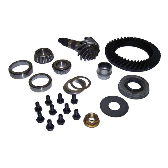 Crown Automotive 3.73 Ratio Ring & Pinion Set Crown Automotive 5073246AA 3.73 Ratio Ring & Pinion Set for 00-06 Jeep Wrangler TJ with Dana 30 Front Axle