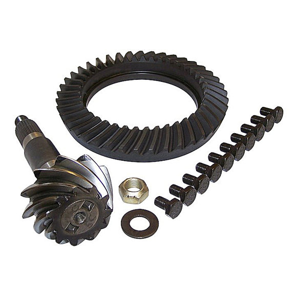 Crown Automotive Ring and Pinion Kit 3.73 Ratio Crown Automotive 5103016AB Ring and Pinion Kit 3.73 Ratio for 03-06 Jeep Wrangler TJ and Unlimited with Dana 44 Rear Axle
