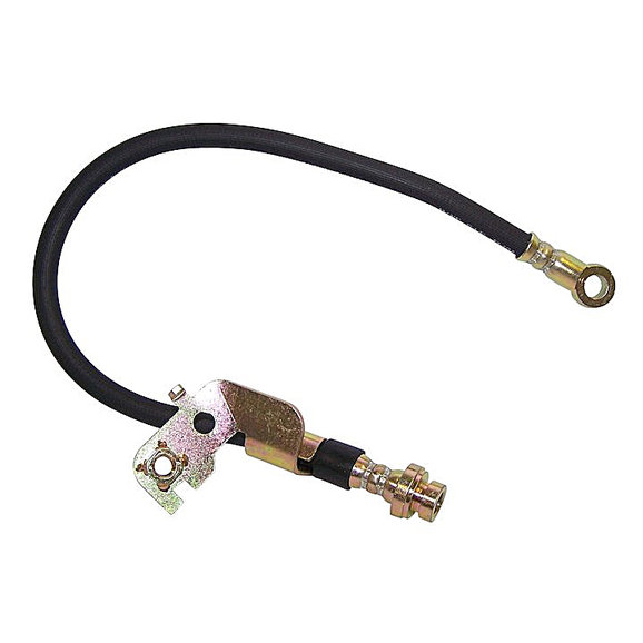 Crown Automotive Passenger Side Front Brake Hose Crown Automotive 5105604AD Passenger Side Front Brake Hose for 07-17 Jeep Compass and Patriot MK