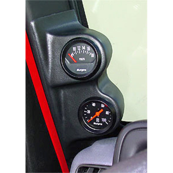 The Accessory Group 17501 Pillar Gauge Pod for 0306 Jeep Wrangler TJ