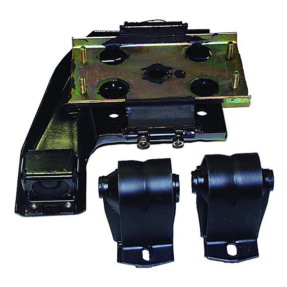 Crown Automotive Engine & Transmission Mount Kit Crown Automotive 52019201KX Engine & Transmission Mount Kit for 87-89 Jeep Cherokee XJ with BA10/5 Transmission