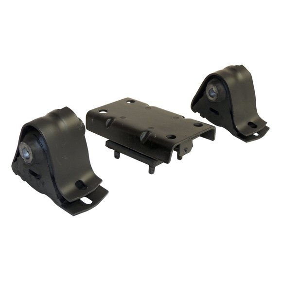 Crown Automotive Engine & Transmission Mount Kit Crown Automotive 52019278K Engine & Transmission Mount Kit for 97-06 Jeep Wrangler TJ with 4.0L Engine