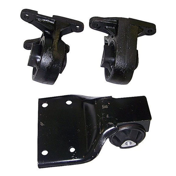 Crown Automotive Engine Mount Kit Crown Automotive 52059252K Engine Mount Kit for 02-04 Jeep Liberty KJ with 2.4L Engine
