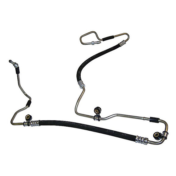 Crown Automotive Power Steering Pressure Hose  Crown Automotive 52089325AD Power Steering Pressure Hose  for 05-09 Jeep Grand Cherokee WK and 06-10 Commander XK
